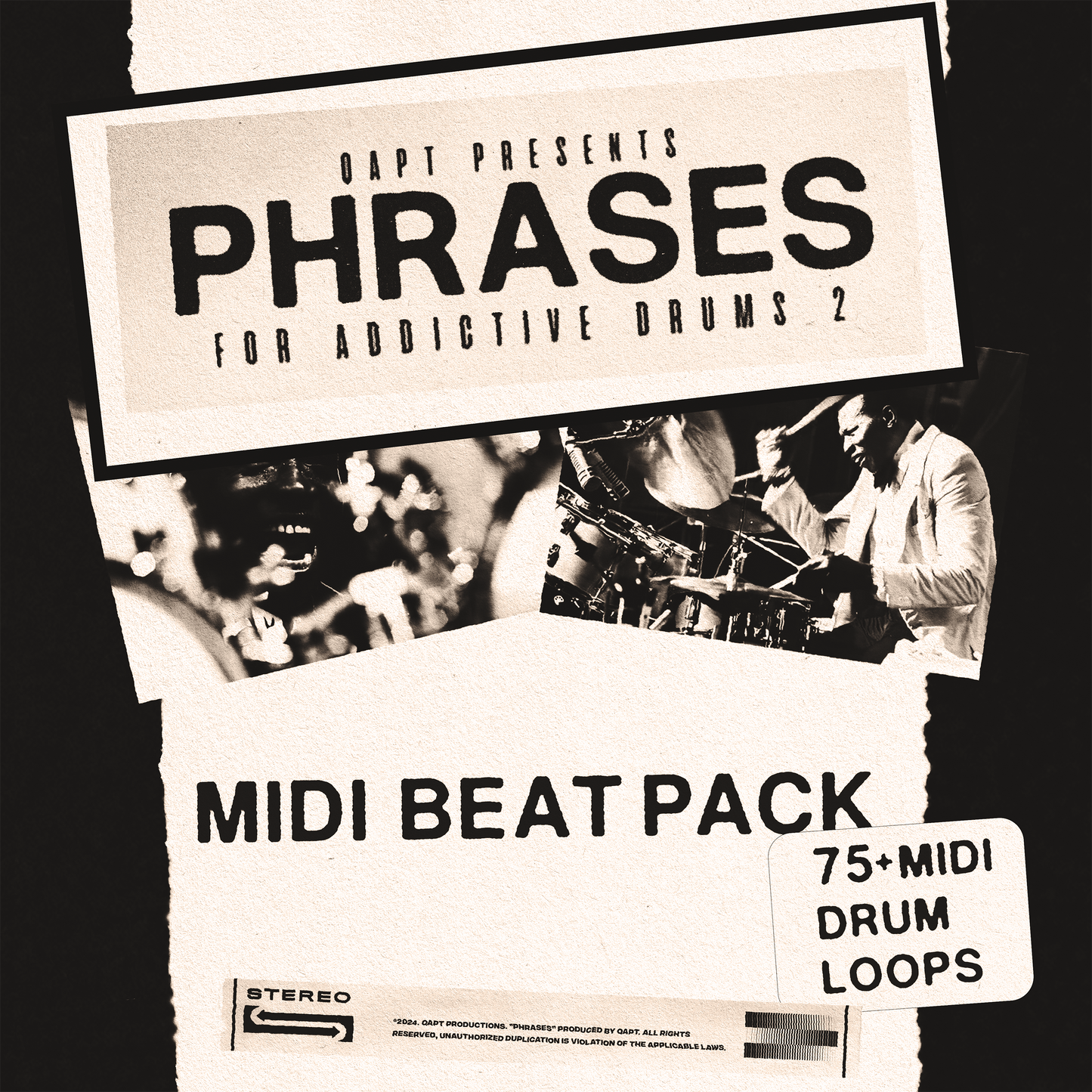 PHRASES MIDI Beat Pack for Addictive Drums 2