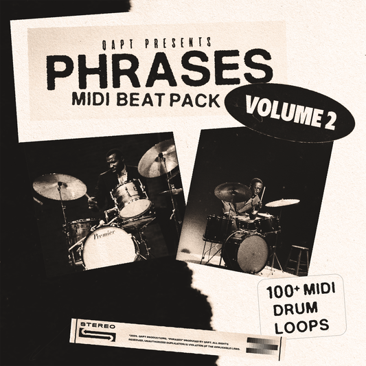 PHRASES MIDI Beat Pack Vol. 2 for Addictive Drums
