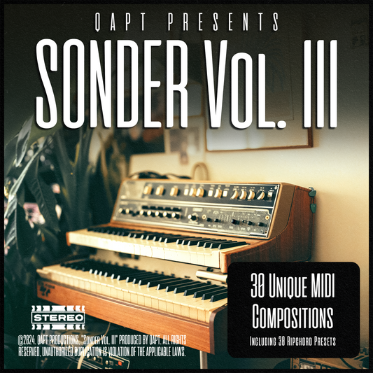 SONDER MIDI Chord Pack Vol. III