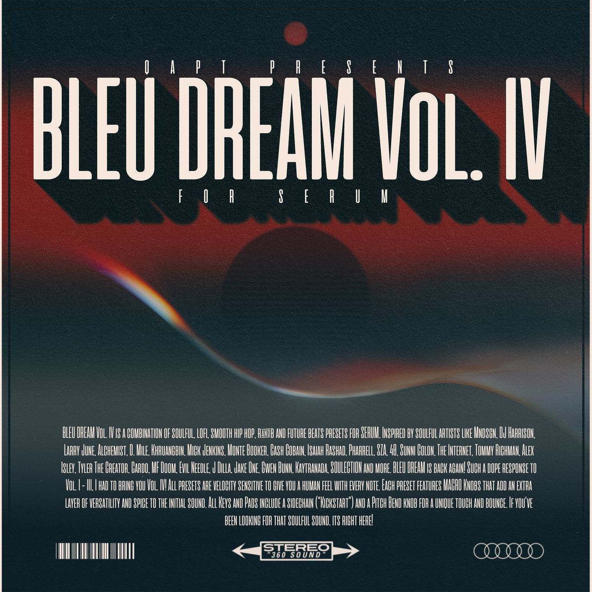 BLEU DREAM Vol. IV for SERUM – QAPT MUSIC PRODUCTIONS